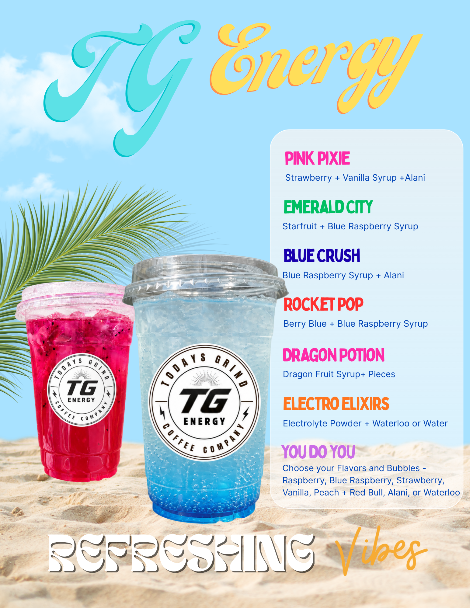 Menu page 3