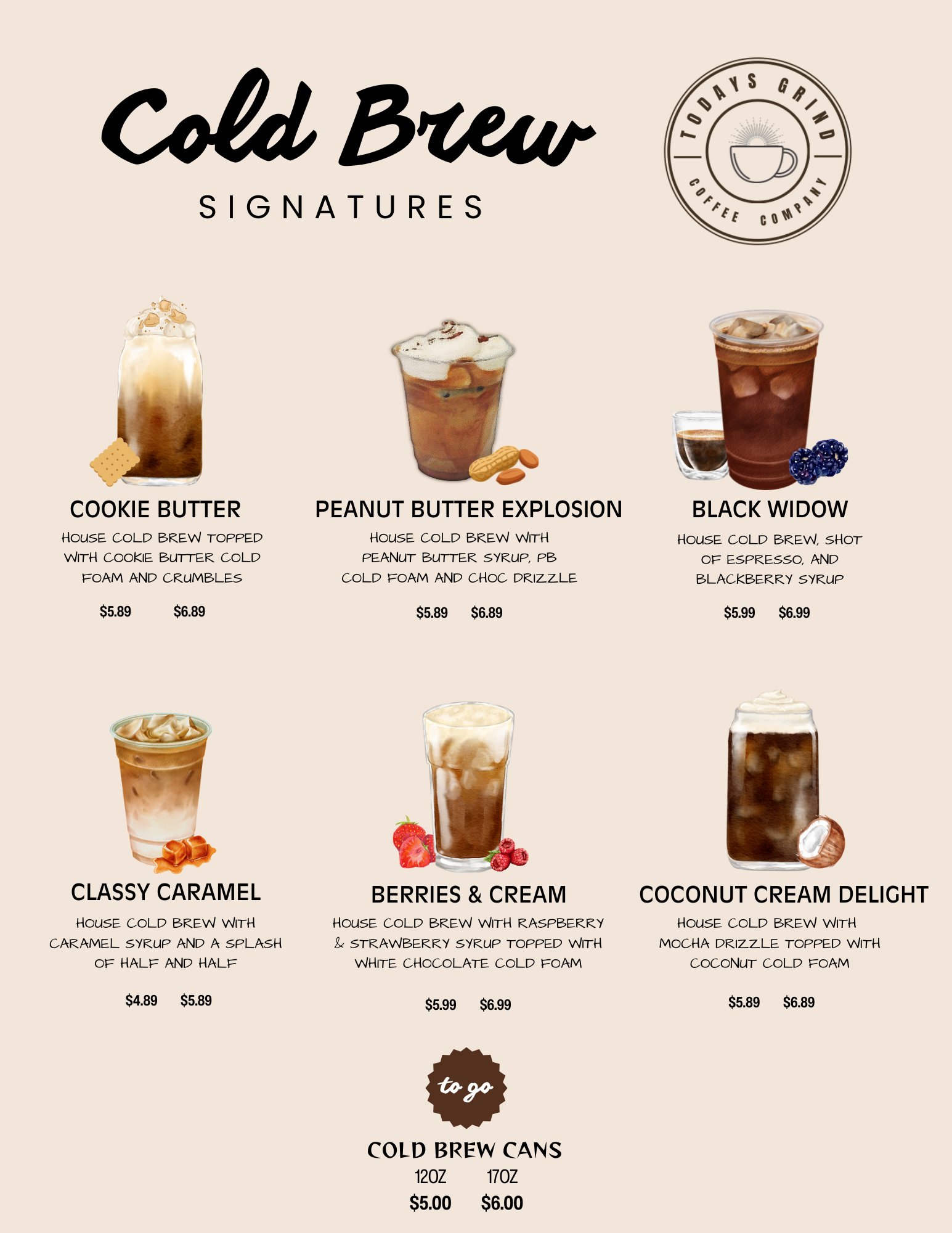 Menu page 2