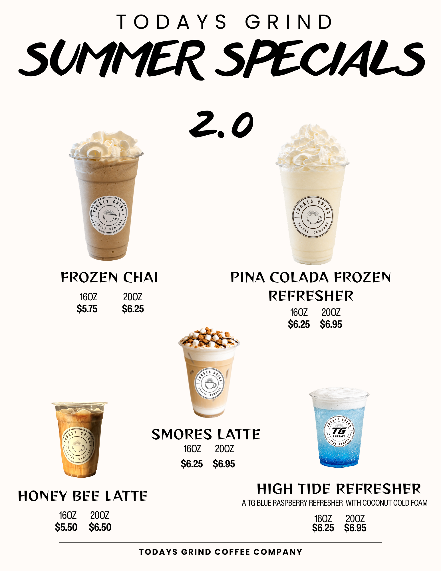 Menu page 3